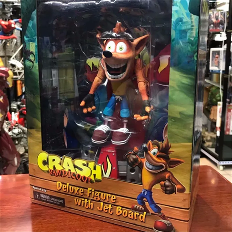 2 набора Делюкс CrashBandicoot Scuba Gear с jec фигуры на доску собирают милые куклы | Игрушки и