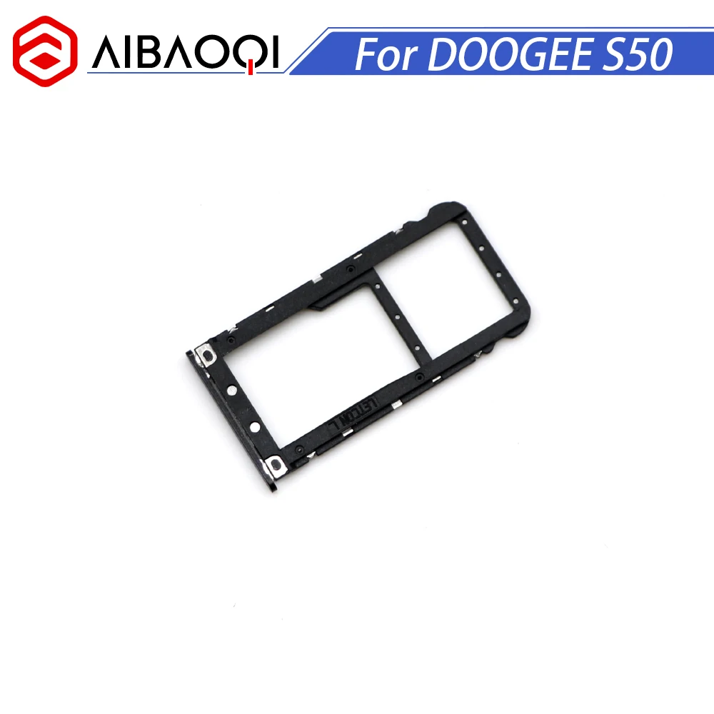 AiBaoQi новый оригинальный держатель для sim карты Doogee S50 100% лоток со слотом сим