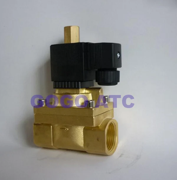 Соленоидный клапан высокого давления из ПТФЭ 30 бар для воды 3/4 BSP 1 дюйм 220 в