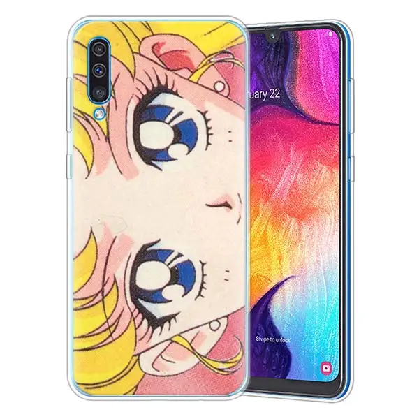 12 Цельные Чехлы для samsung Galaxy A10, A30, A40, A50, A70, A6, A7, A8+, A9, M30, M50, мягкий силиконовый чехол для телефона из ТПУ - Цвет: 12