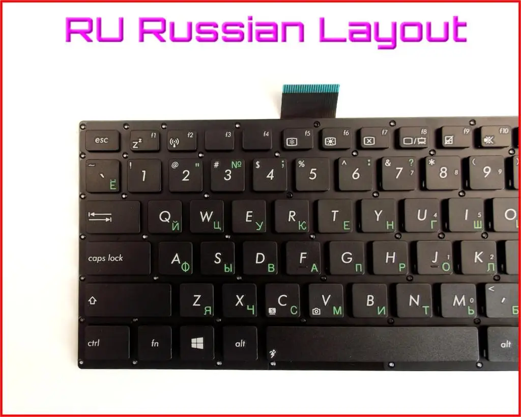 Клавиатура для ASUS VivoBook F402C русская версия X402 S400CB X402C X402CA S451 S451E S451L S451LB ноутбук без