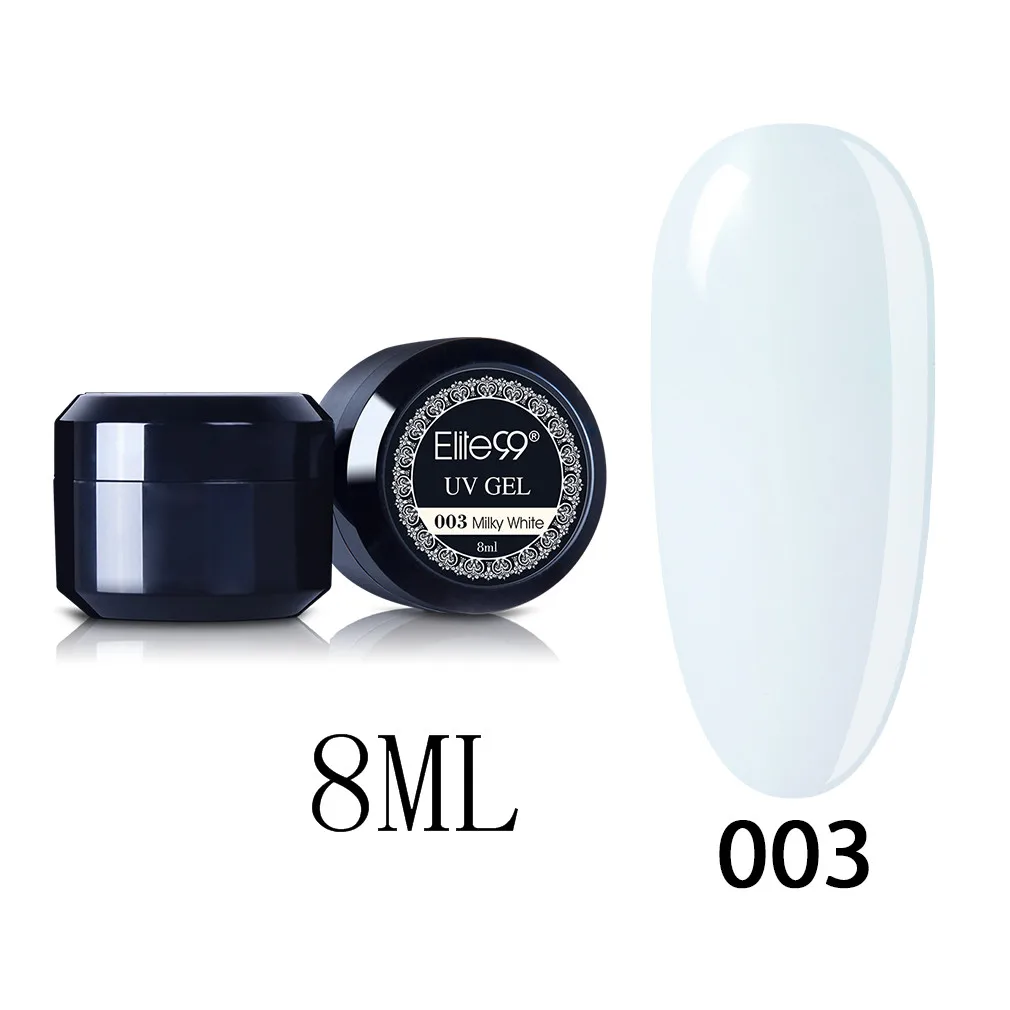 003-8ml Elite99 акриловый поли гель с кристаллами УФ светодиодный гель-кончик использовать с гвоздь акриловое перо усиление скольжение Быстрый гель продлевающий половой акт - Цвет: 003-8ml