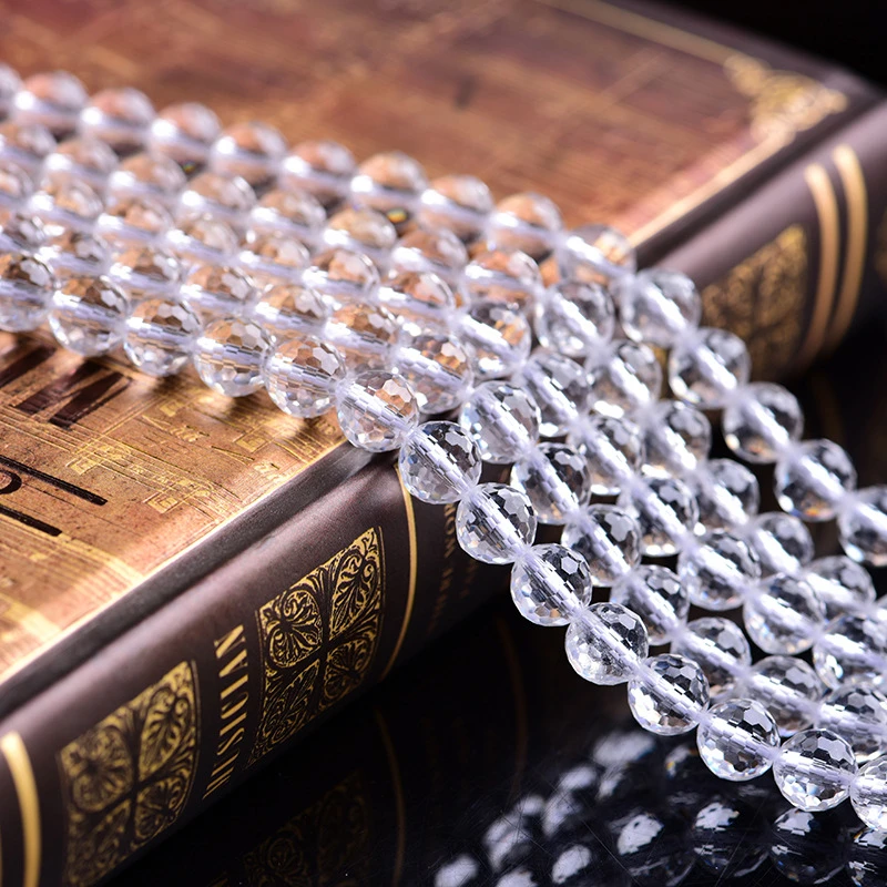 Граненые хрустальные бусины RONGQING 128 6/8/10/12/14 мм прозрачные свободные для