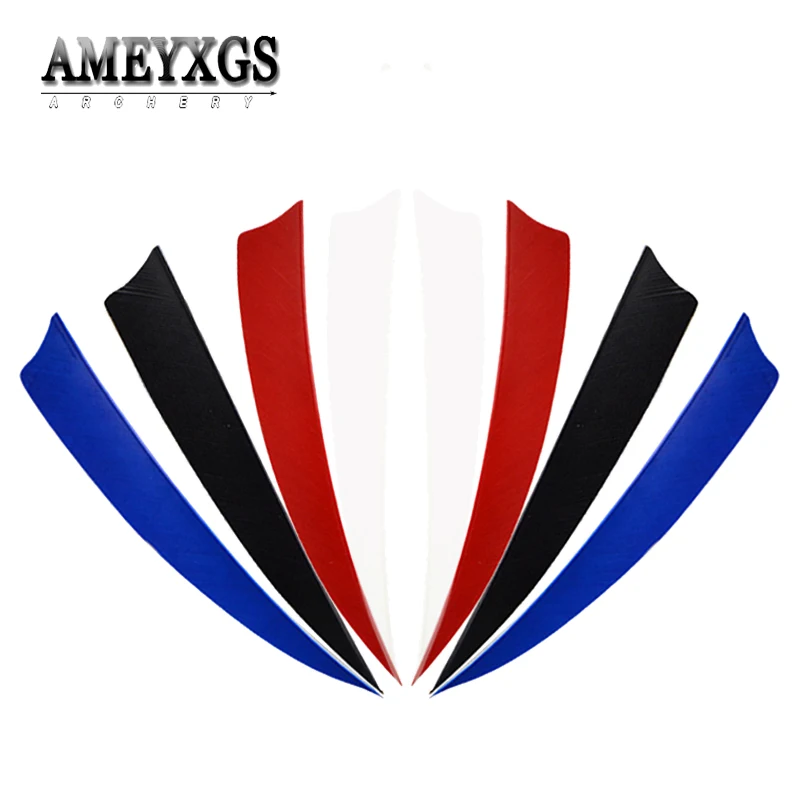 

60 шт. 5 дюймов щит с перьями индейки стрела рукоделие сделай сам натуральные перья левое крыло лопатки Охота стрельба из лука аксессуары