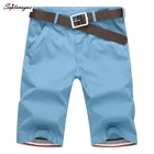 Мужские шорты, повседневные хлопковые тонкие Бермуды, пляжные шорты для бега, шорты до колена, лето 2019