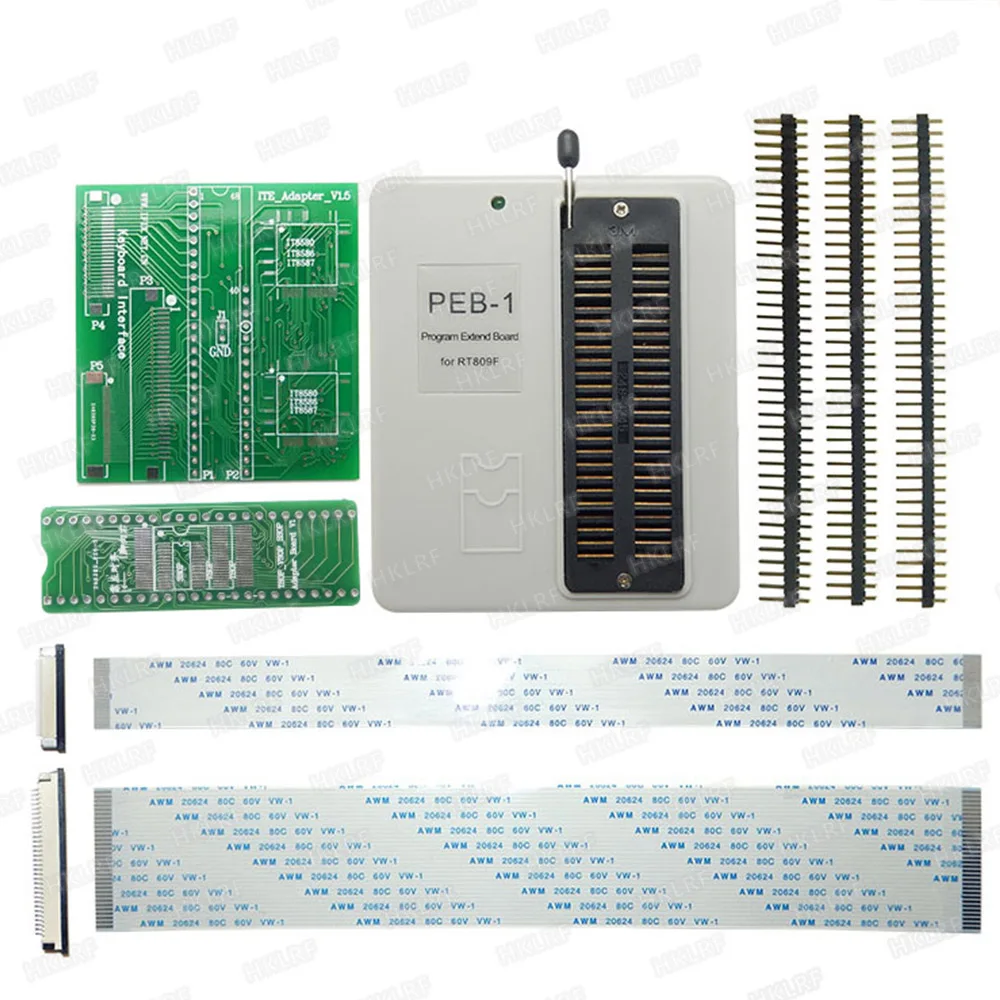 Новый RT809F программатор + кабель EDID LCD Универсальный EPROM FLASH VGA ISP AVR GAL PIC электронная