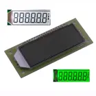 ЖК-модуль HT1621, 2,4 дюйма, 6-разрядный 7-сегментный модуль ЖК-дисплея, ЖК-драйвер IC с десятичной точкой, белая подсветка, зеленый цвет