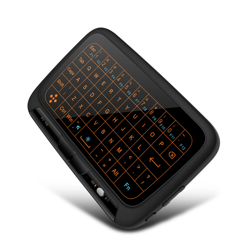 AVATTO H18 Plus Full Touchpad Backlight Mini keyboard with 2.4GHz Wireless Gaming Air Mouse For Smart TV ipad PS3 Box PC | Компьютеры и