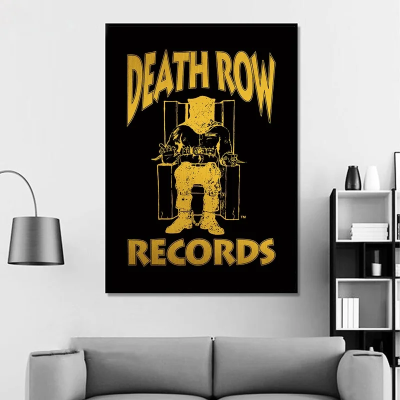 Deathrow постер пластинки альбом поп музыки крышка плакат музыкальной звезды печать