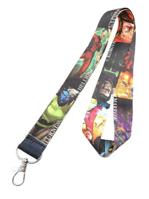 20Pcs avengers man Lanyard Neck Strap for keys ID Card Mobile Phone Straps USB Badge Holder DIY Hang Rope | Украшения и