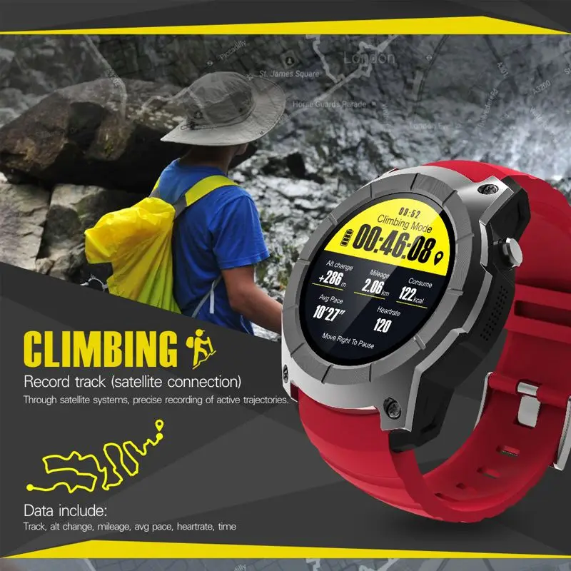 Gps Смарт часы S958 Шагомер фитнес трекер монитор сердечного ритма SALFRESA Smartwatch