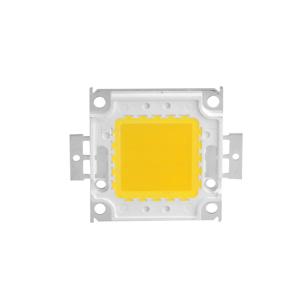 

2018 New High Power LED COB Chip 10W 20W 30W 50W 100W DC 10V-32V Integrated Lamps SMD For Floodlight Spotlight Warm White /White