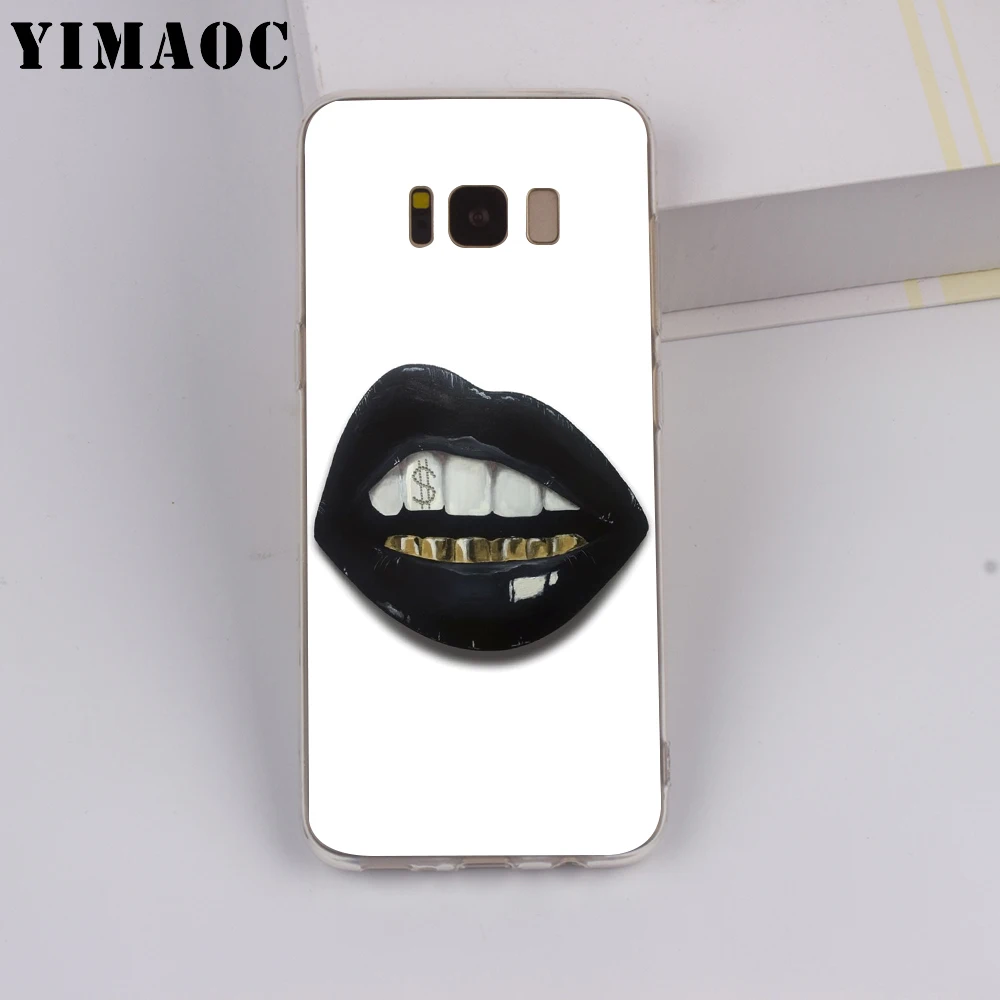 YIMAOC Губы Татуировки Идеи для samsung Galaxy A10 A20 A30 A40 A50 A70 A2 J4 J6 J7 J8 Core Duo Примечание 10 Plus