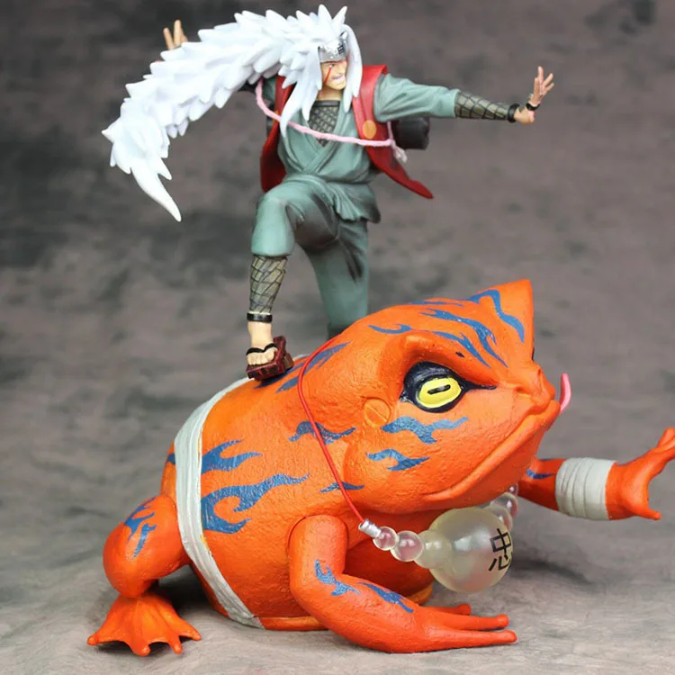 

Anime Shippuden Gama Sennin Jiraiya Gama Bunta Statue Action Figure Toy Doll Brinquedos Figurals In Stock