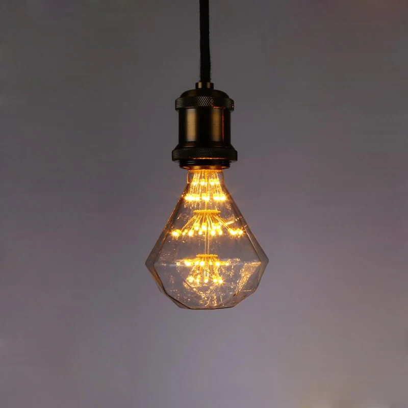 

leadleds Vintage LED Filament Light E27 Edison Bulb G95 Decoration Light Replace For Incandescent Lamp outdoor flower light