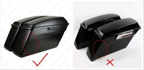 Мотоцикл " Жесткий растягивающийся седло сумка расширения для Harley Touring Road King Road Street Electra Ultra Glide 1994-2013