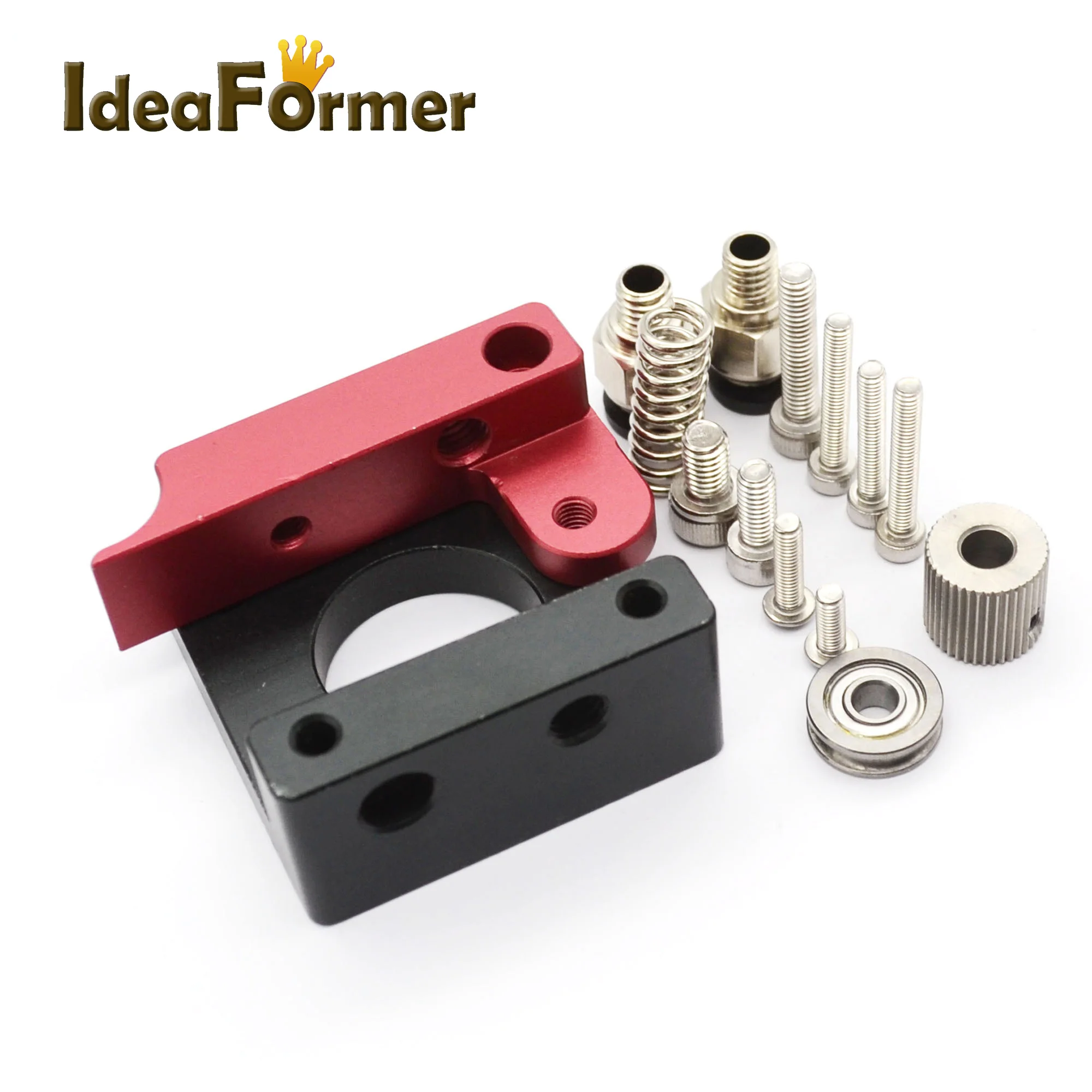 

Детали для 3D-принтера Makerbot 8 MK8 цельнометаллический Bowden, удаленный экструдер, фидер 1,75 мм, набор для флима без шагового двигателя