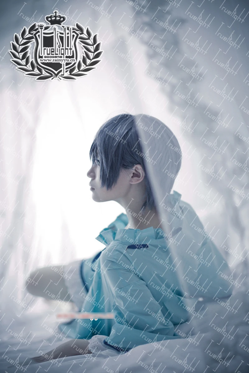 [Акция] Аниме Kuroshitsuji Black Butler рисунок Ciel светильник для сна голубого цвета туфли