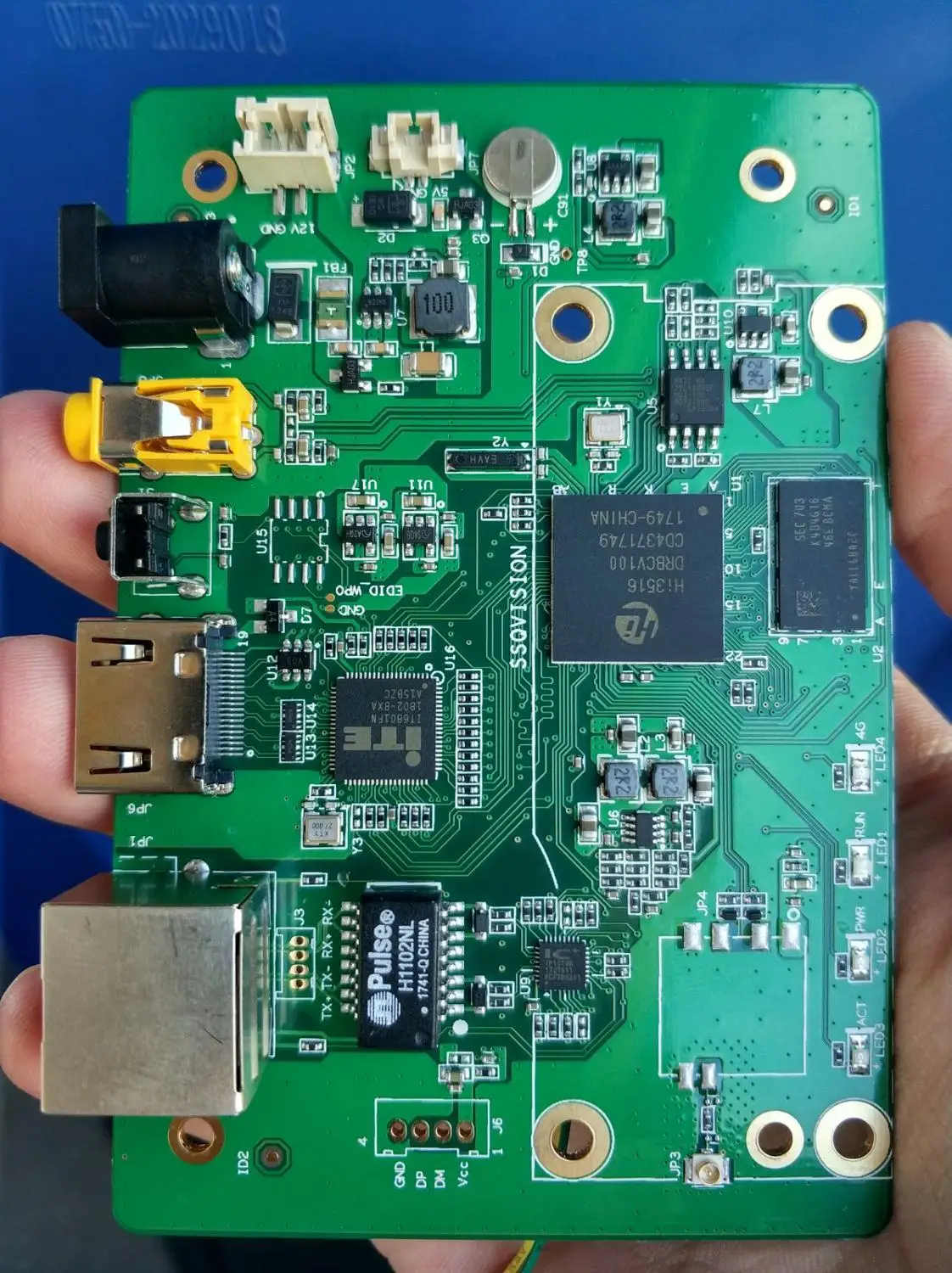 Плата разработки для Hi3516 3516 кодировщик захвата входного HDMI 4K it6801 adv7611 | Компьютеры