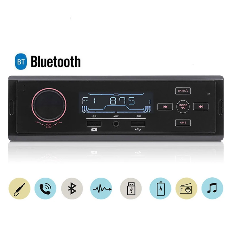 Автомобильный плеер с Bluetooth автомобильная машина для карт MP3 автомобильный
