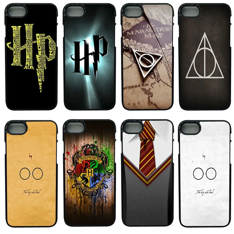 Мода Гарри Поттер сотовый телефон с логотипом Чехлы жесткий пластиковый корпус