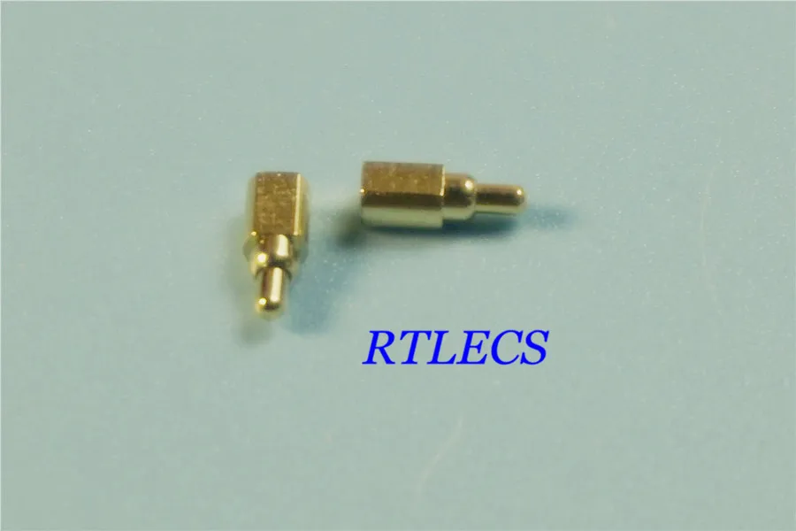 10 шт. пружинный разъем для монтажа на печатной плате 2 0x1 5 мм 0 мм|spring connector|plate goldplate