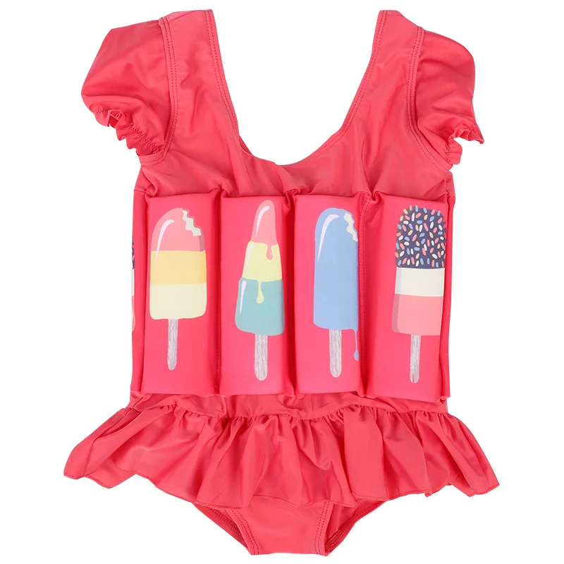 Надувной жилет для маленьких мальчиков и девочек детская пляжная одежда слитный