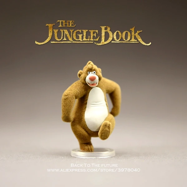 Книга из джунглей Disney кукла-Медведь Балу 6 см экшн-фигурка игрушка модель подарок