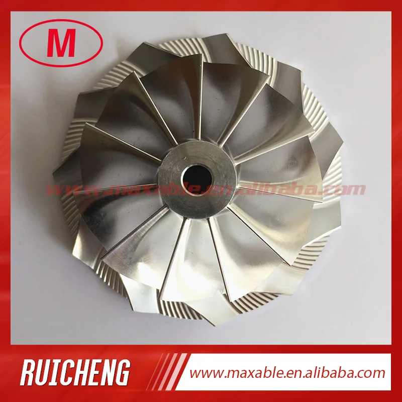 GT3076 467756-0004F 54,97/76,13mm 11+ 0 лезвия Турбокомпрессор заготовки/фрезерные/алюминий 2618 компрессор колеса для гонок