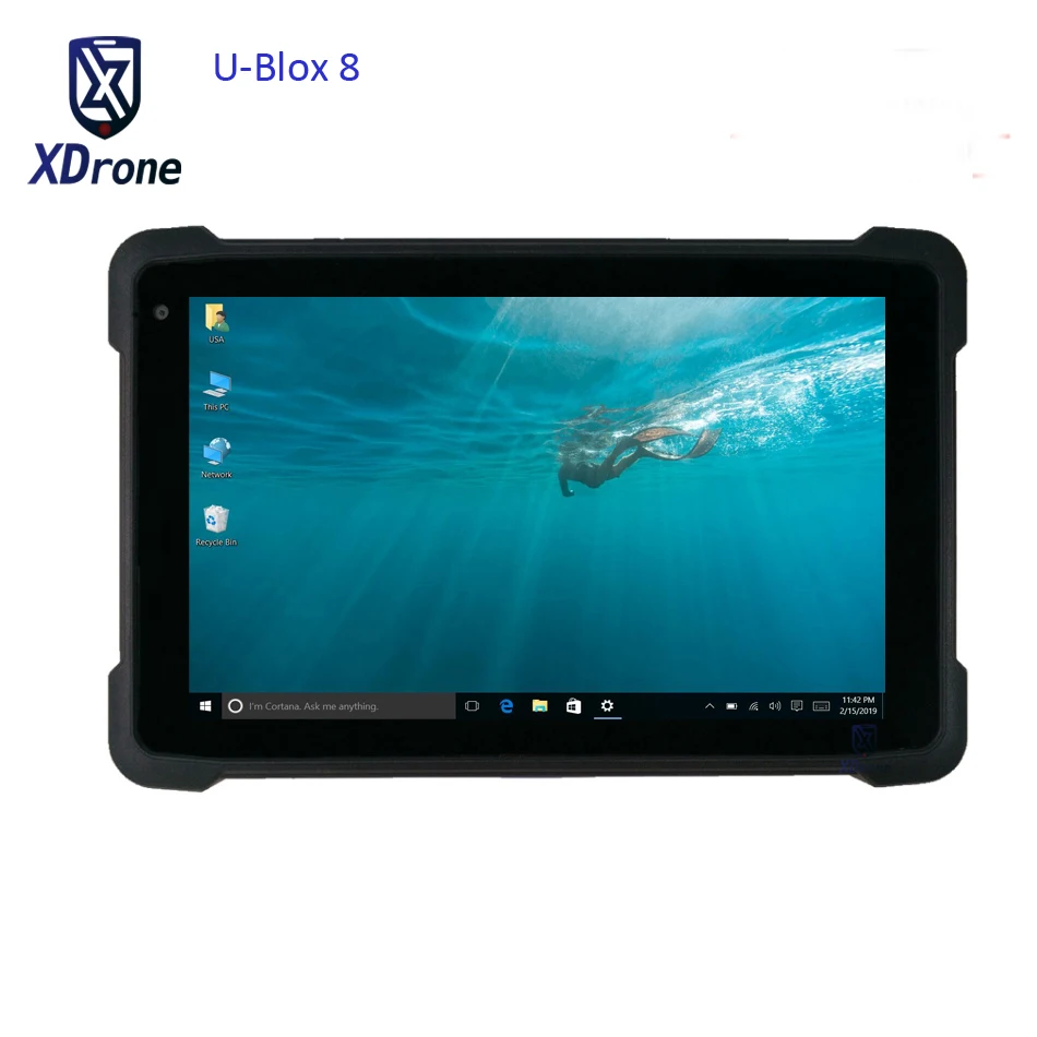 K81H Windows 10 домашний водонепроницаемый планшетный ПК 8 дюймов UBlox M8 gps GNSS картографирование Высокая точность ГЛОНАСС gps 3g HDMI wifi