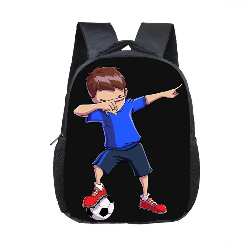 12 дюймовый крутые soccerly/footbally Принтом Рюкзак для От 2 до 4 лет, детские школьные сумки маленькие малыша спальный мешок детский сад школьные сумки - Цвет: 12foot08