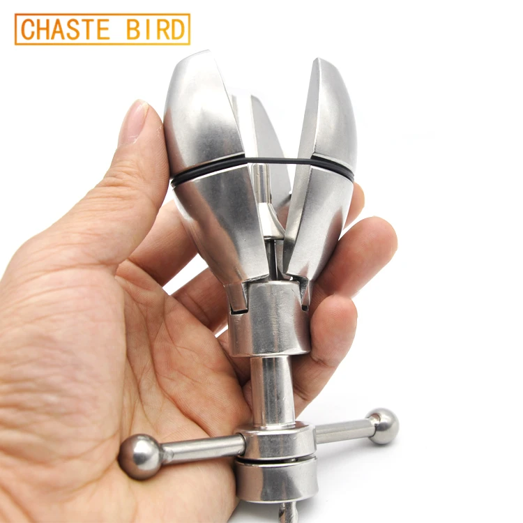 CHASTE BIRD Новинка металлическая нержавеющая сталь растягивающийся анальный