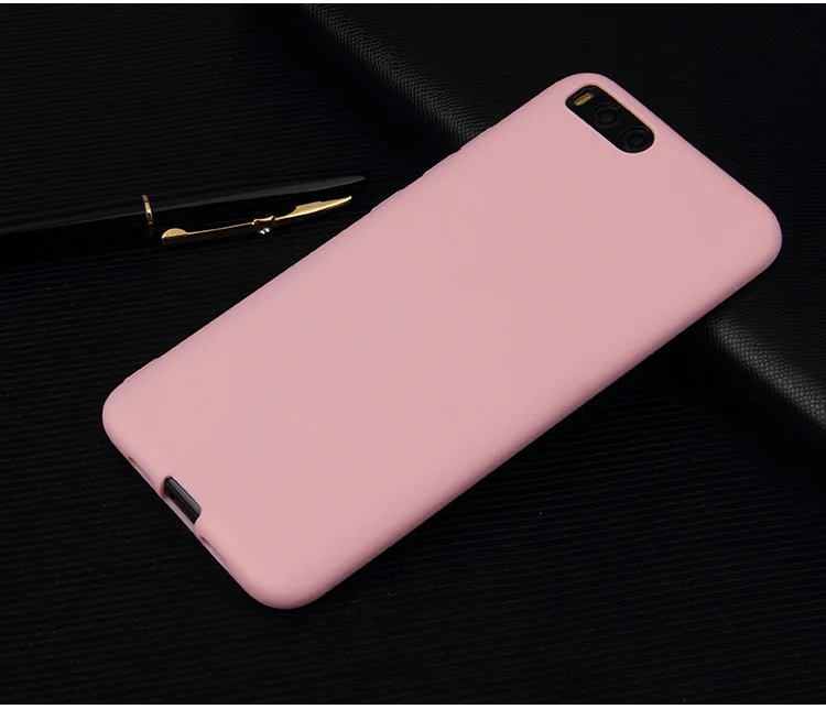 Xindiman силиконовый чехол для Xiaomi 6, мягкий TPU фундамент, матовый однотонный цвет с защитой 6pro.