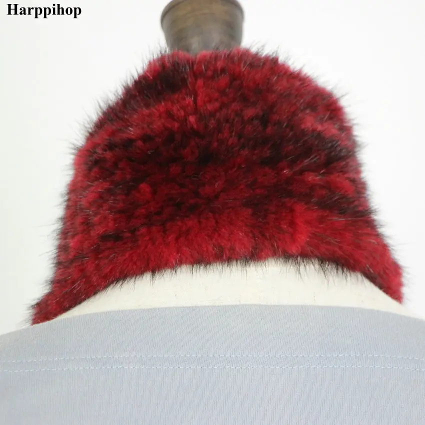 Новинка зимы натуральным норки Мех животных шарф леди натуральный мех норки шаль для женщин Мода трикотажные брелок с мехом опт и розница