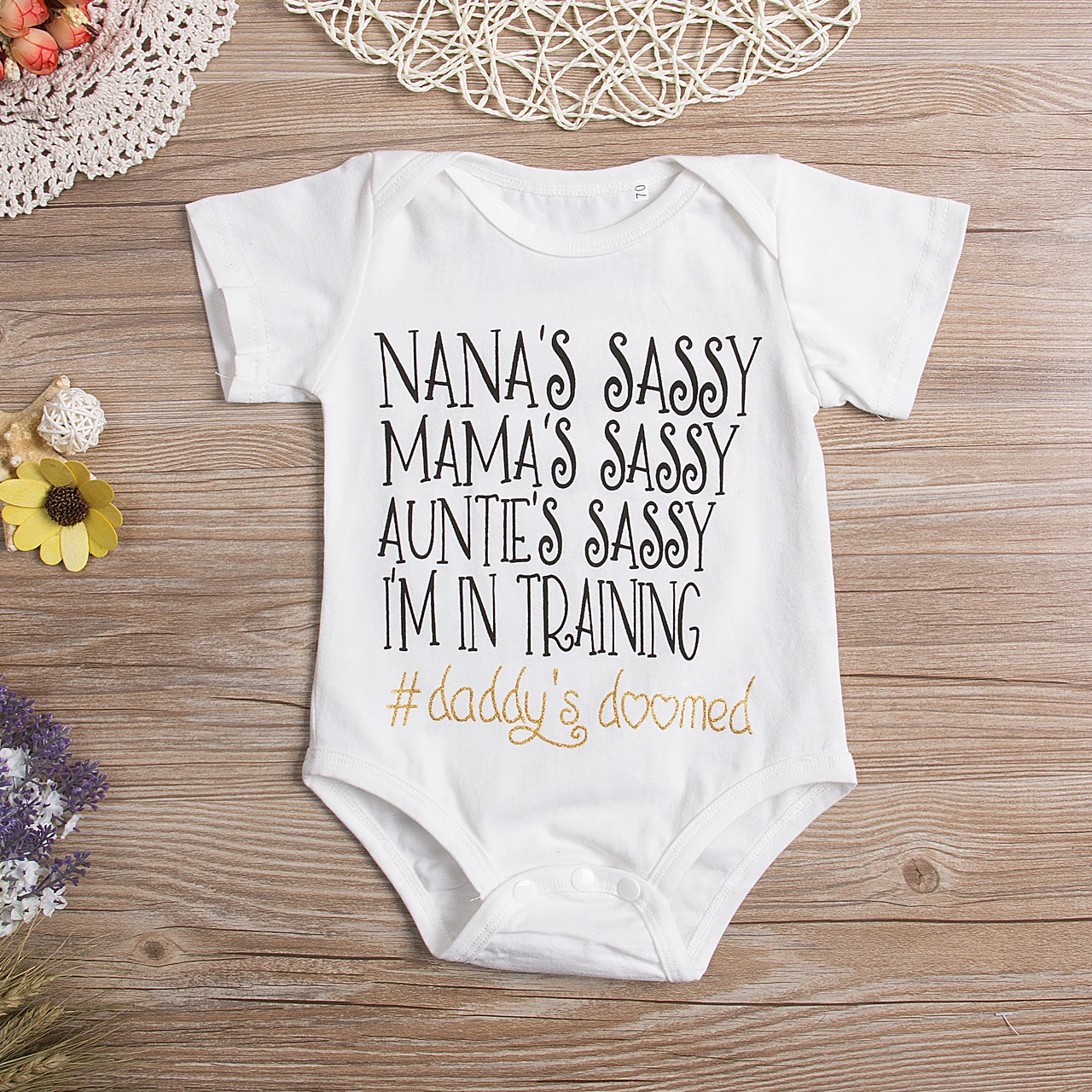 Хлопковый комбинезон с короткими рукавами для новорожденных мальчиков и девочек