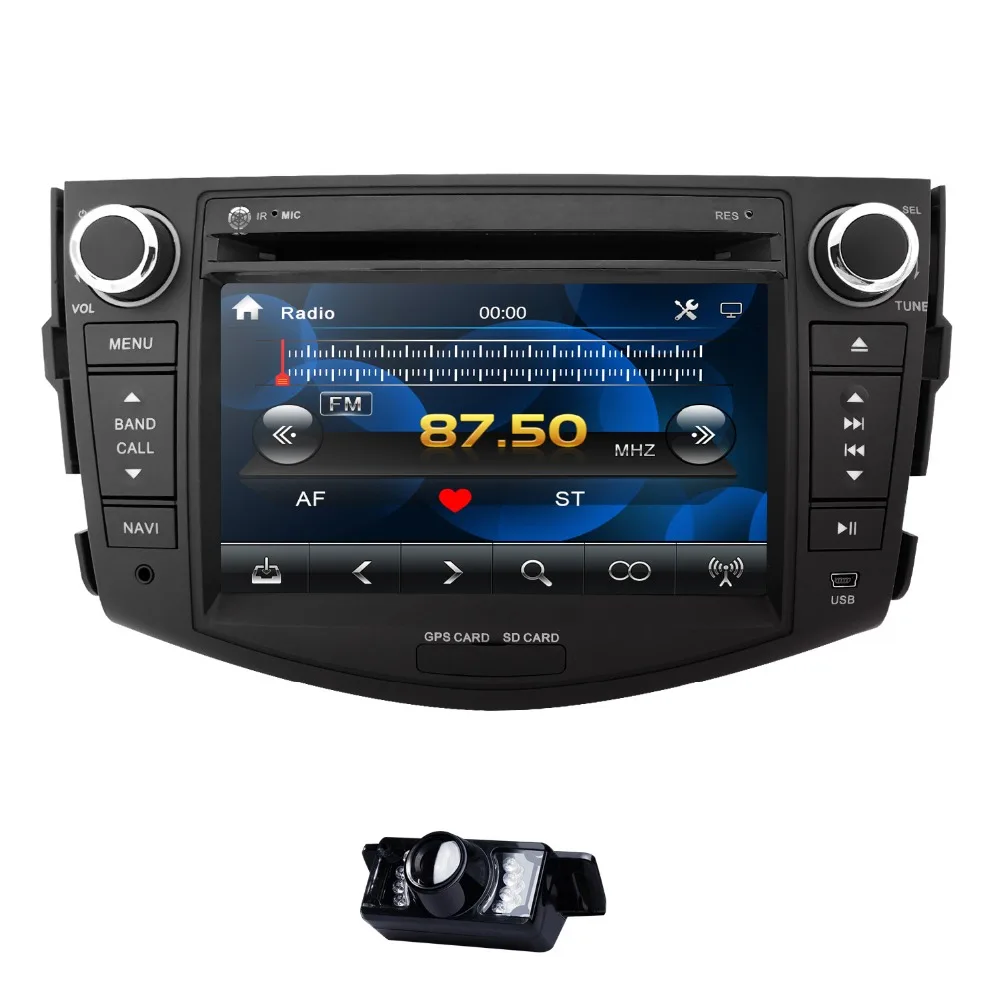 7 &quot2 Din Автомобильный мультимедийный DVD для Toyota Previa RAV 4 RAV4 2006 2007 2008 2009 2010 2011 2012