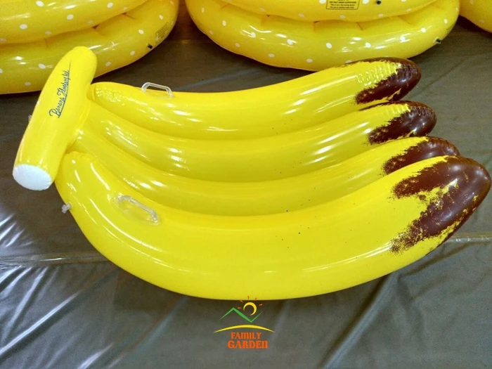 Надувной плавающий банан гигантский бассейн плавательное кольцо игрушка летняя