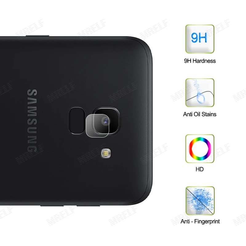 Закаленное стекло для камеры Samsung Galaxy J4 J6 J8 Plus 2018 защитная пленка экрана J7 |