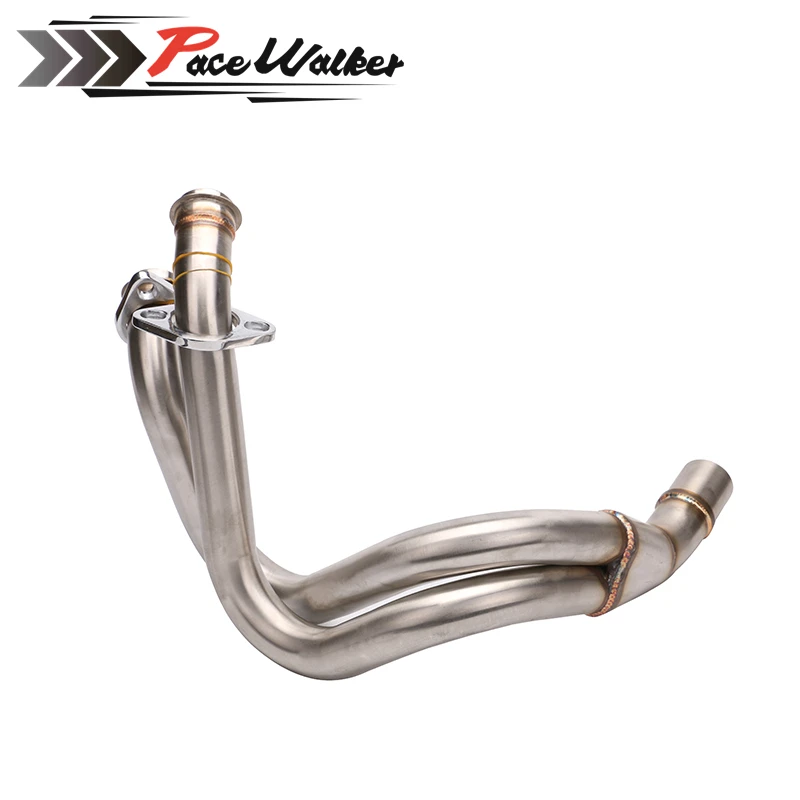 Motorbike Stainless Steel Header Exhaust Mid Pipe for Kawasaki ER 6N 6F ER6F ER6N Ninja 650R 2012 2013 2014 2015 Motorcycle|exhaust mid pipe|mid
