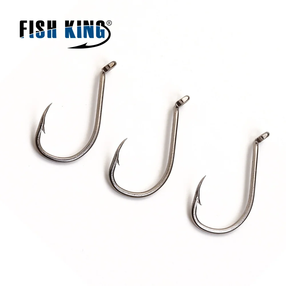 FISH KING Высокоуглеродистая сталь 92155NL рыболовные мягкие крючки для Червяков широкий суперзамок крючок-приманка для рыбы рыболовные снасти