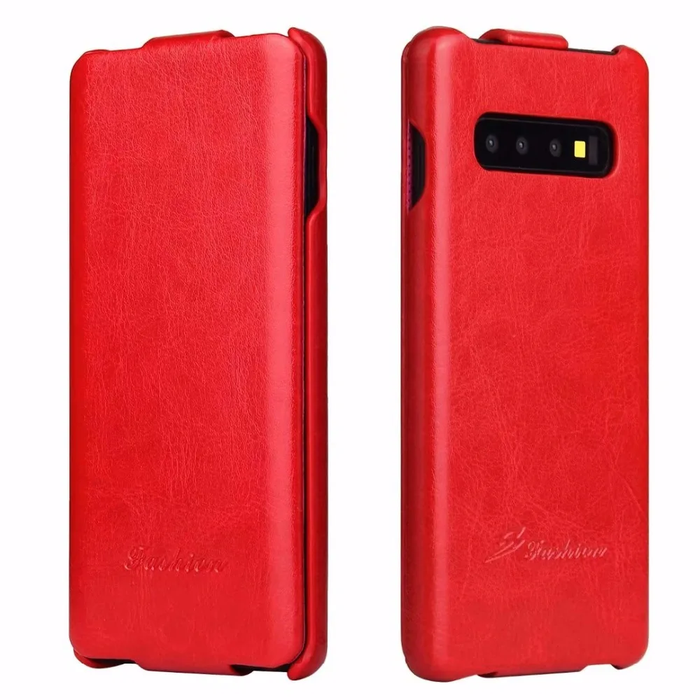 Чехол-книжка для samsung Galaxy S10, кожаный Вертикальный чехол-книжка для samsung S10 S 10, чехол