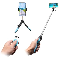 duszake 3 in 1 wireless bluetooth selfie stick mini tripod extendable monopod universal for iphone 8 x 7 6s plus for samsung