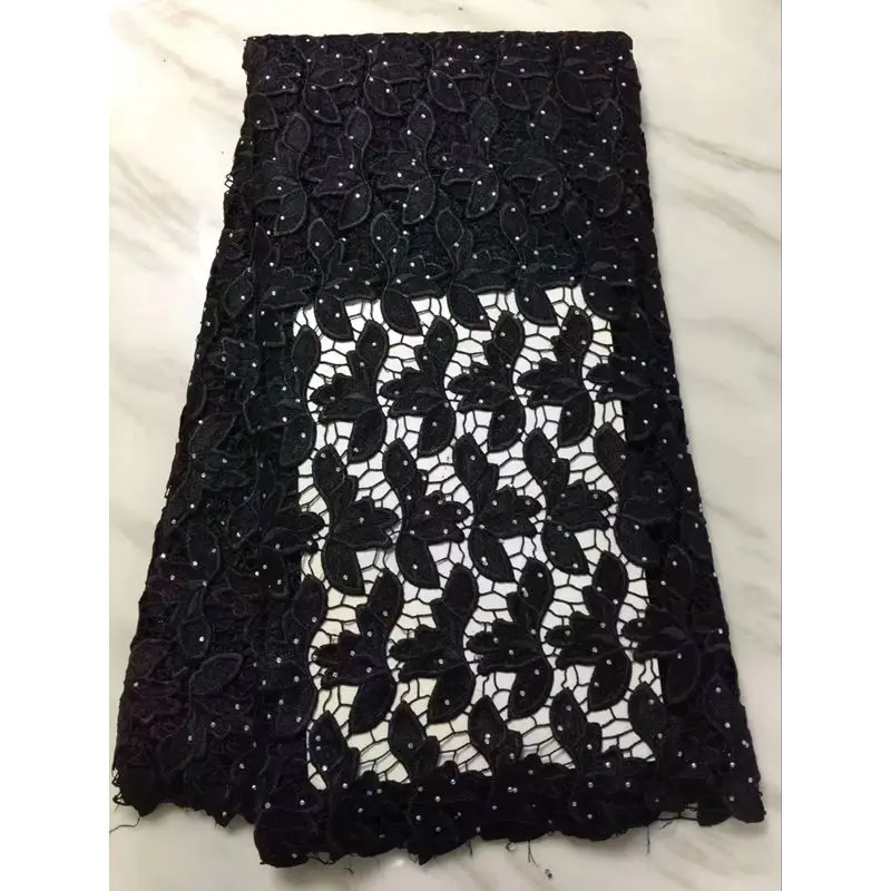 African Lace Fabrics 2018 High Quality Guipure Fabric Women Nigerian Water Soluble For Dress for women-L5 | Дом и сад