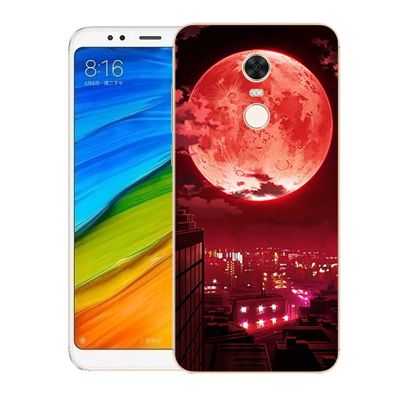 Чехол для Xiaomi Redmi 5 Plus мягкая задняя крышка из ТПУ 99 дюйма Hongmi прозрачный тонкий
