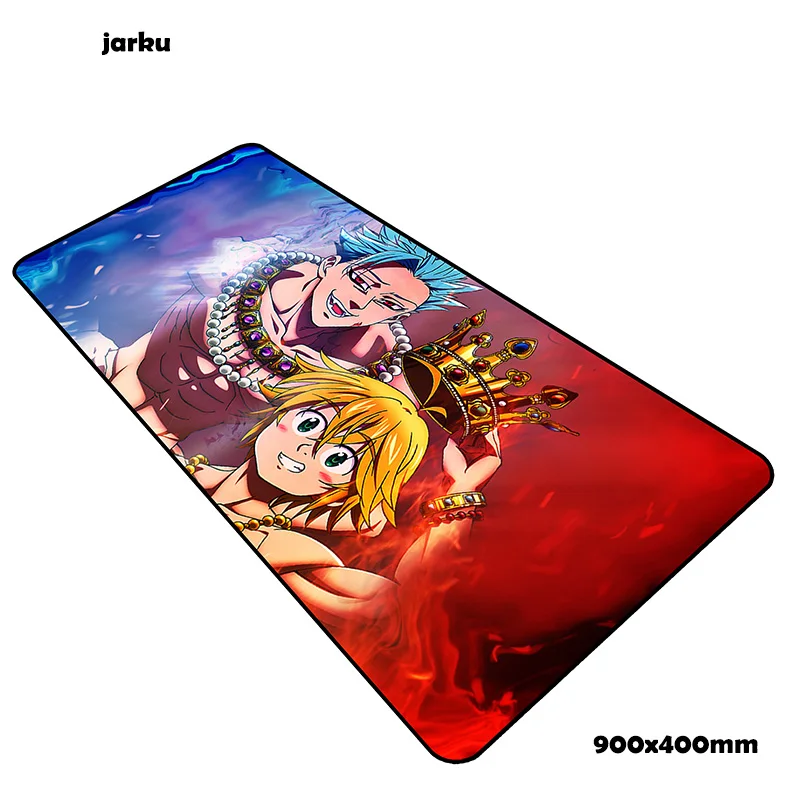 Seven Deadly Sins коврики для мыши популярные 900x400x2 мм игровой коврик для мыши геймер Коврик для мыши игровой компьютер большой стол коврик для мыши - Цвет: size 900x400x2mm