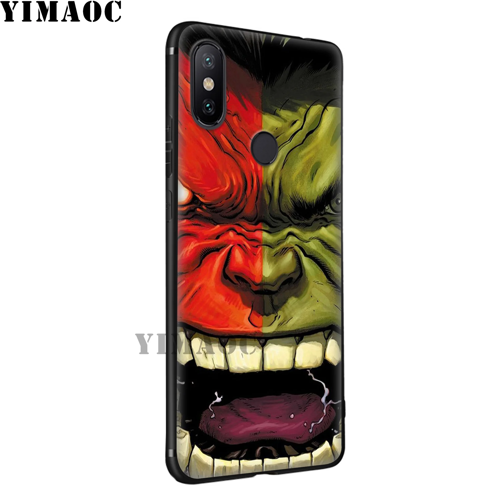 Yimaoc &quotХалк&quot &quotсупергерой Мягкий силиконовый чехол для Xiaomi Redmi 7A Note 7 6 6A 5 4 4X 4A 5A S2