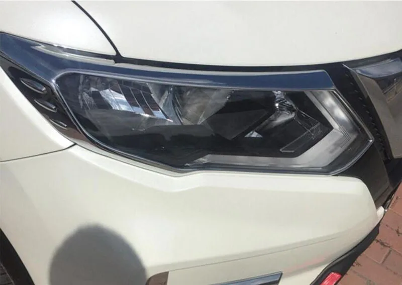 Высокое качество ABS Хромированная передняя+ задняя фара крышка Накладка автомобиля аксессуары для укладки Подходит для Nissan X-Trail T32/Rogue