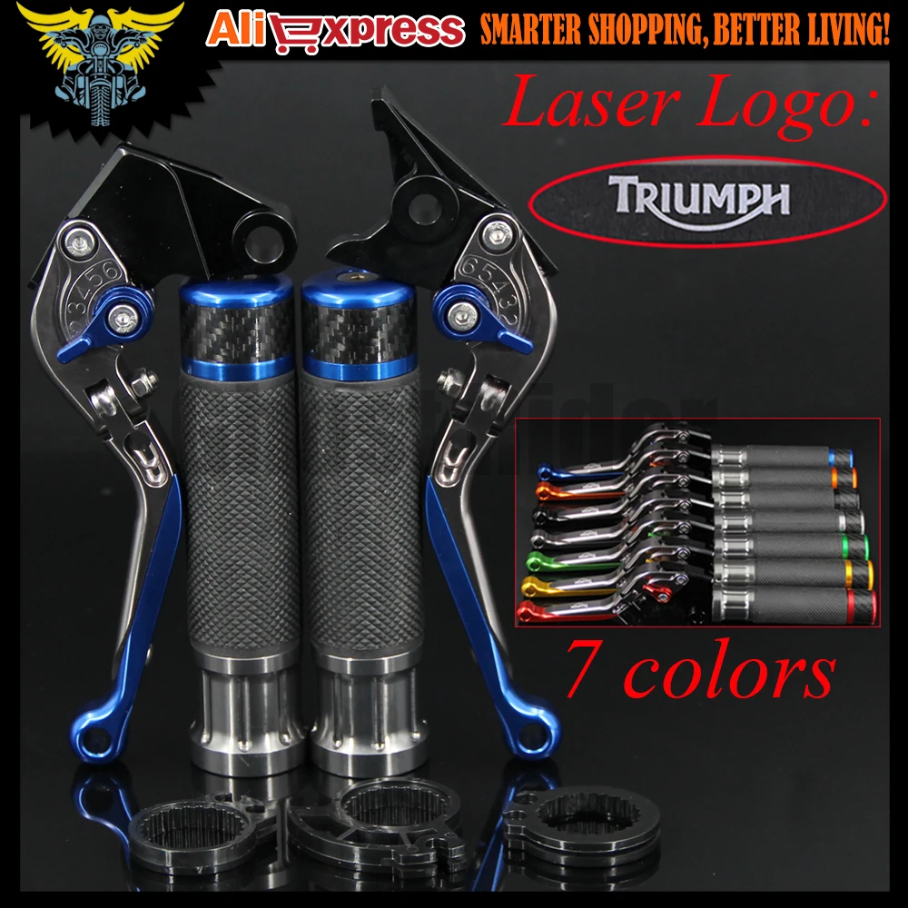Рычаги тормоза и руля для мотоцикла 7 цветов Triumph ROCKET III TIGER 1200 EXPLORER AMERICA/LT|brake clutch