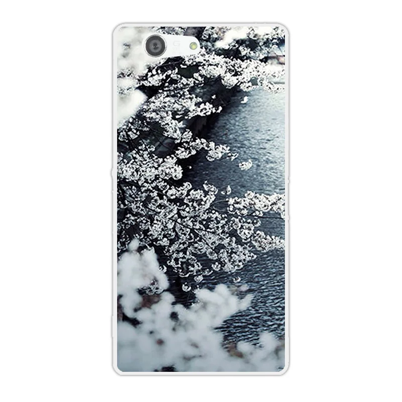 for Sony Xperia Z3 Compact Mini D5803 D5833 Soft TPU Cases Clear Silicone Bizarre Back Cover Coque |