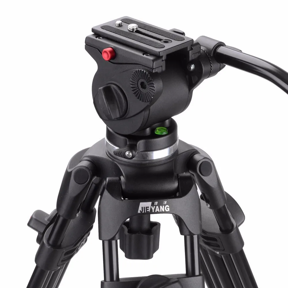 Upgrade JY0508B 185cm Video Tripod Professional Heavy Duty Aluminum Fluid Head For DV Camera Camcorder Better than JY0508 | Электроника